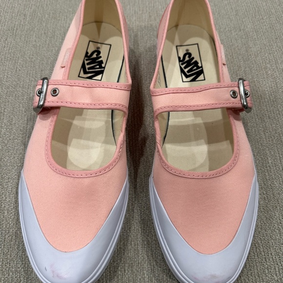 Vans Pink Mary Jane Sneakers - Picture 4 of 9